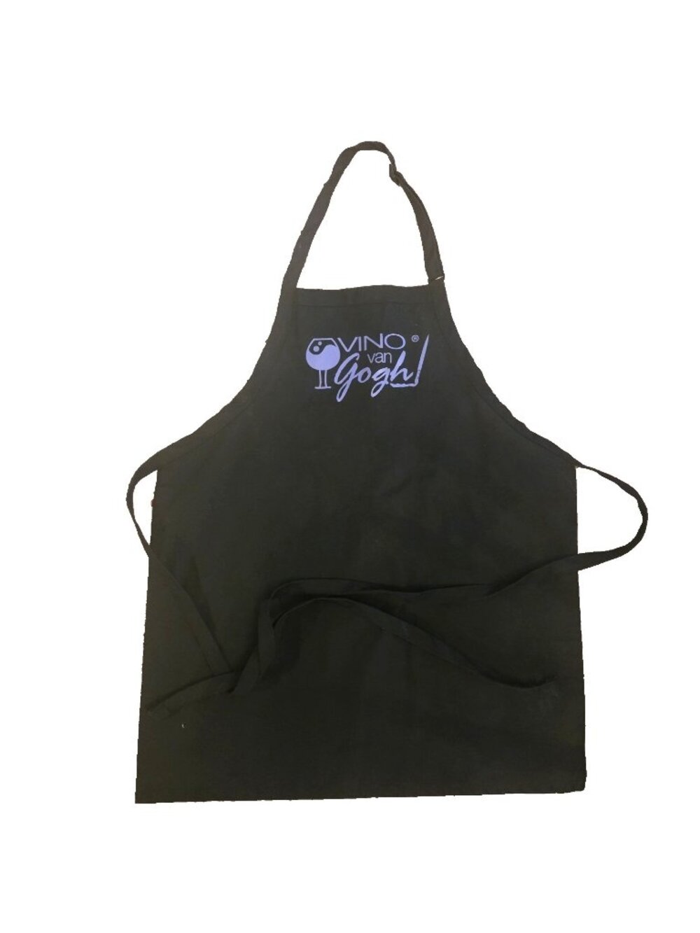 Painting Art or Cooking Apron Black Purple Logo Adult Size Daystar Made in USA